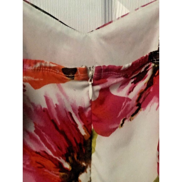Forever 21 Dress Women's Medium White Floral Mini Sundress Sleeveless Spring - Picture 4 of 7
